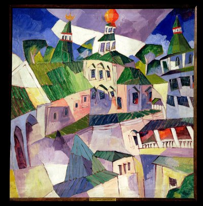 Monastery, 1926 by Aristarkh Vasilievic Lentulov